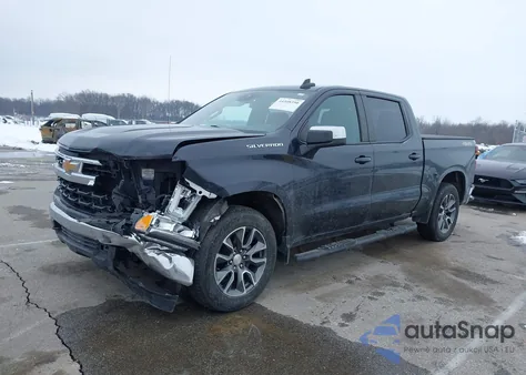 2022 Chevrolet Silverado 1500 4Wd Short Bed Lt With 2Fl из США, поврежденный, VIN 1GCPDKEK6NZ611646